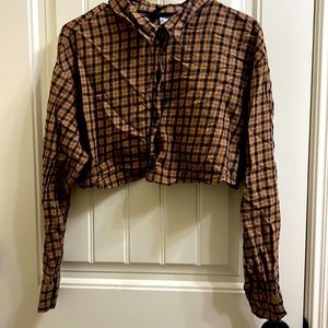 Cropped DIVIDED H&m Flannel